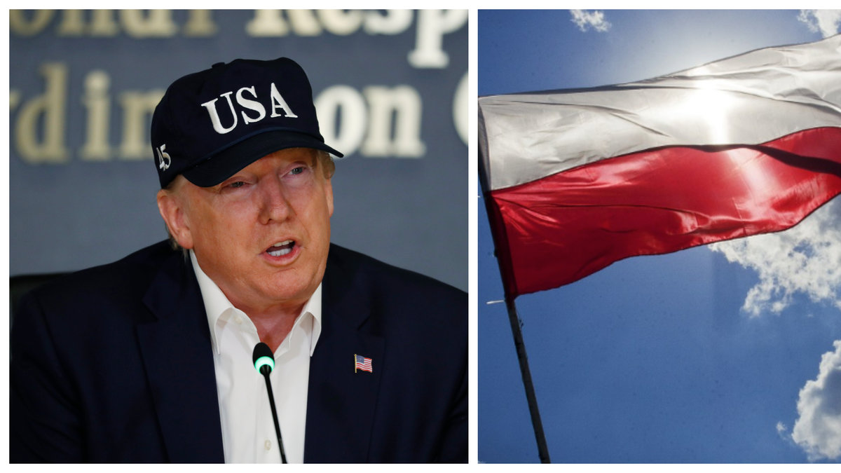 Trump får kritik efter att ha "gratulerat" Polen.